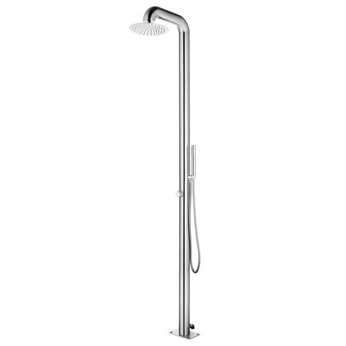 vidaXL Buitendouche 225 cm roestvrij staal315941
