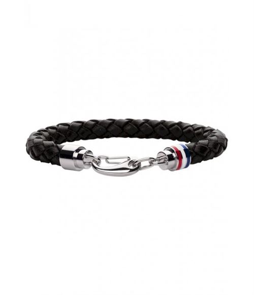 Bracelet Tommy Hilfiger Bracelet pour Hommes Black TJ2700510