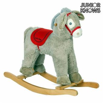 Ancien âne à Bascule GyGy En Peluche, Jouet Vintage Pour Enfant