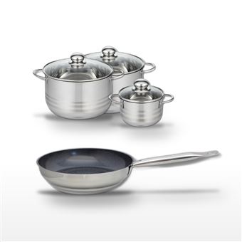 Lot Poêle 24cm & Faitouts 14/20/24cm Elo Profi Therm Platinum - 1