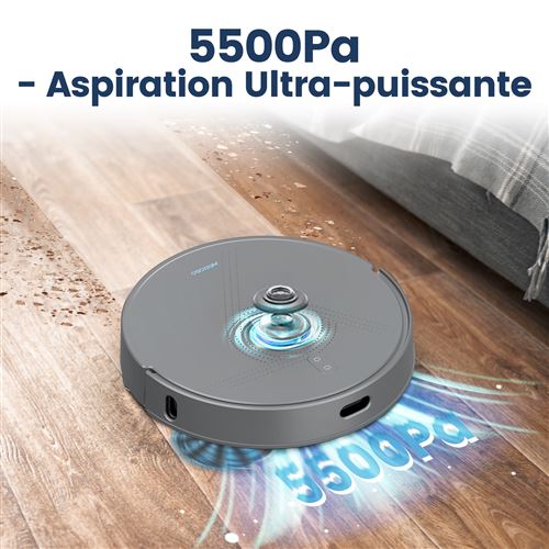 EICOBOT Aspirateur Robot : Puissant, Silencieux Et Idéal Pour