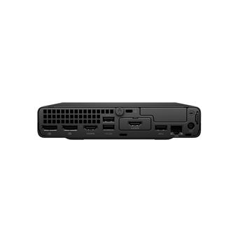 HP Pro 400 G9 - Mini Core i3 i3-14100T / jusqu'à 4.4 GHz - RAM 16 Go - SSD 256 Go - NVMe - UHD Graphics 730 - Gigabit Ethernet - Win 11 Pro - moniteur : aucun - clavier : Suisse - avec HP 2 years Next Business Day Onsite Hardware Support for Desktops