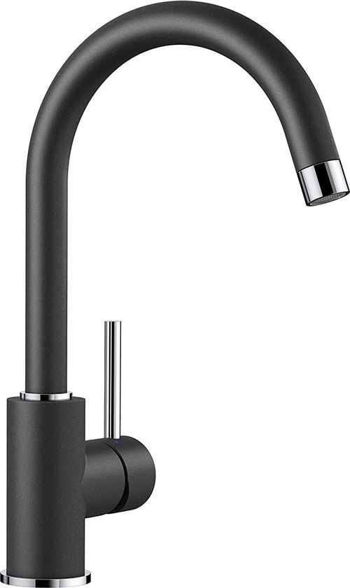 Mitigeur évier monocommande anthracite Blanco 519415