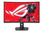 ASUS ROG Strix XG32WCS - Écran LED - jeux - incurvé - 32" (31.5" visualisable) - 2560 x 1440 2K @ 180 Hz - Rapid VA - 400 cd/m² - 3500:1 - HDR10 - 1 ms - HDMI, DisplayPort, USB-C - noir