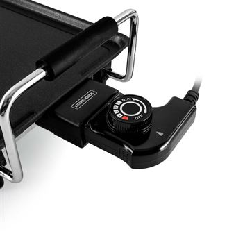 Plancha électrique Noire Avec Revêtement Anti-adhésif Kpan 70 De Kitchencook