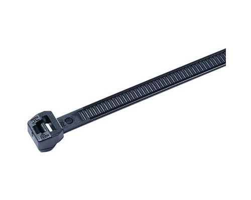 Hellermanntyton 118-04701 T18ros-pa66hs-bk Fascetta Per Cavi 100 Mm 2.50 Mm Nero Stabile Al Calore 500 Pz.