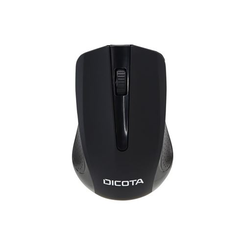 Dicota Noir Souris Ambidextre Rf Sans Fil 1000 Dpi - Neuf - Image 3