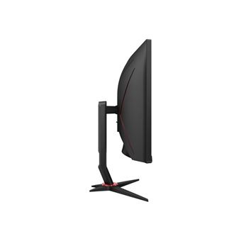 AOC Gaming CU34G2XP/BK - Écran LED - jeux - incurvé - 34" - 3440 x 1440 WQHD @ 180 Hz - VA - 4000:1 - DisplayHDR 400 - 1 ms - 2xHDMI, 2xDisplayPort - noir