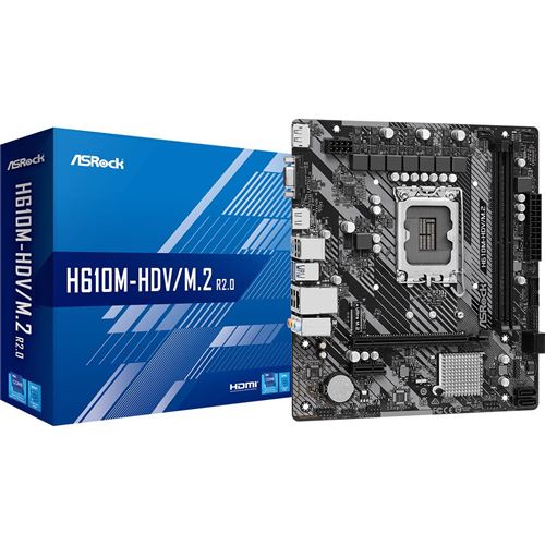 Asrock Mainboard "H610M-HDV/M.2 R2.0"