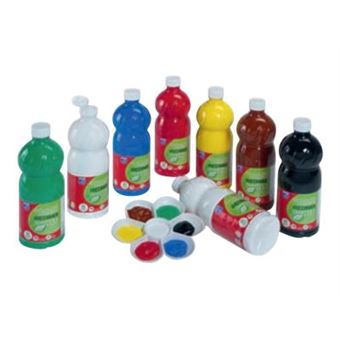 Gouache Lefranc Bourgeois - Blister De 5 Tubes 4x10 Ml (rouge, Jaune, Bleu...) - Neuf