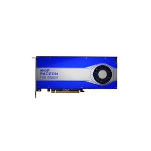 AMD Radeon Pro W6600 - Carte graphique - Radeon Pro W6600 - 8 Go - 4 x DisplayPort - boîtier marron - pour Precision 3650 Tower, 5820 Tower, 7820 Tower, 7920 Tower