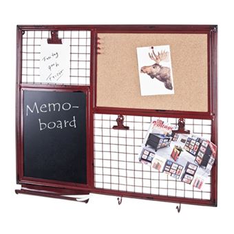 Zeller Present 11120 Tableau Magnétique INOX 40 X 60 Cm