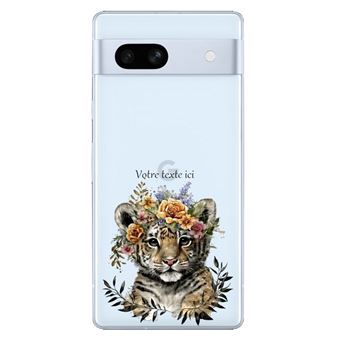 Coque Silicone Google Pixel 7a Motif Fleurs Exotiques – Marque 1001coques, Multicolore