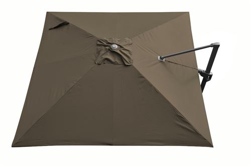 Proloisirs - Toile de rechange pour parasol déporté NH Tilt - 3x3 m - Taupe - Image 3