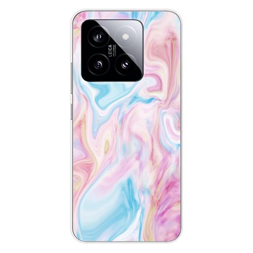 Coque en silicone imprimée compatible Xiaomi 14 Pro Soap