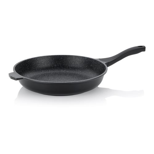 Non Communiqué Noir Poêle À Frire 32 Cm Stella Nova - Kela - Fonte Aluminium