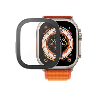PanzerGlass - Protection d'écran pour montre intelligente - corps complet - verre - couleur de cadre noir - pour Apple Watch Ultra (49 mm) - 1