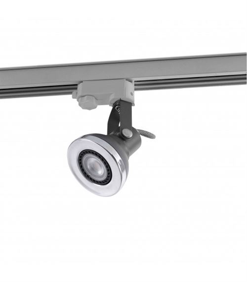 Projecteur sur Rail-RING-GU10 50W-GRIS - FARO - 40563