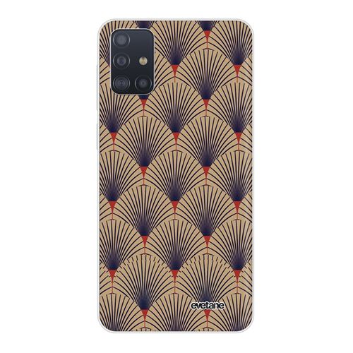 Coque pour Samsung Galaxy A71 360 intégrale transparente Art déco motifs Ecriture Tendance Design [Evetane®]