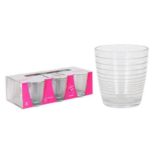 Set de Verres LAV Apollon 270 ml Verre (Pack de 6)
