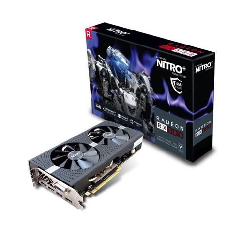 sapphire carte graphique amd nitro+ radeon? rx 580 4gd5 - 4 go - gddr5