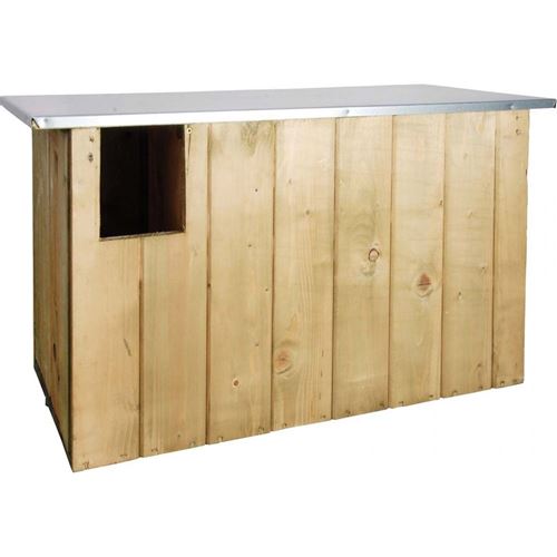 Esschert Design Nichoir pour hulotte 85,5 x 37,3 x 44,3 cm