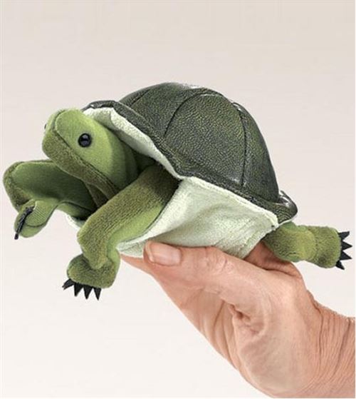 Folkmanis Puppets - 2732 - Marionnette et Théâtre - Mini Turtle