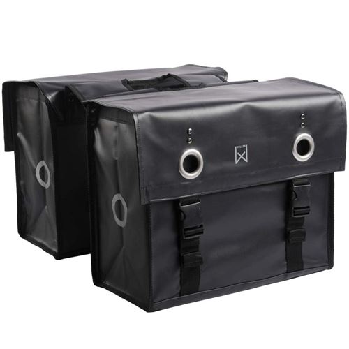 Willex Sac à journaux 52 L Noir mat 10940