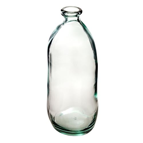 Atmosphera Créateur d'intérieur - Vase Vintage en Verre "Bouteille" 51cm Transparent
