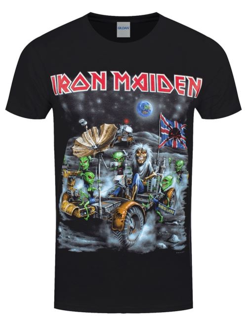 Iron Maiden T-Shirt Knebworth Moonbuggy Homme Noir - Taille M