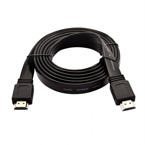v7 cable hdmi 4k noir 2m male flat 100 noir