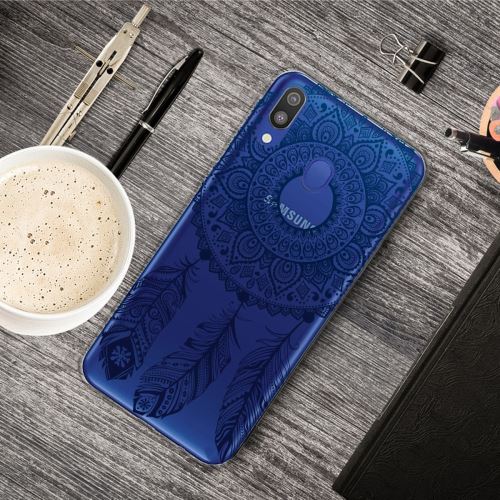 Coque en TPU impression de motifs clair mandala pour votre Samsung Galaxy M20