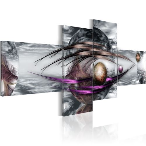 Tableau - Platinum planet .Taille : 200x90