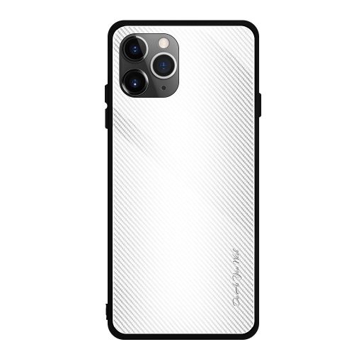 Coque verre trempé dégradé de couleur pour Apple iPhone 11 6.1 - Blanc