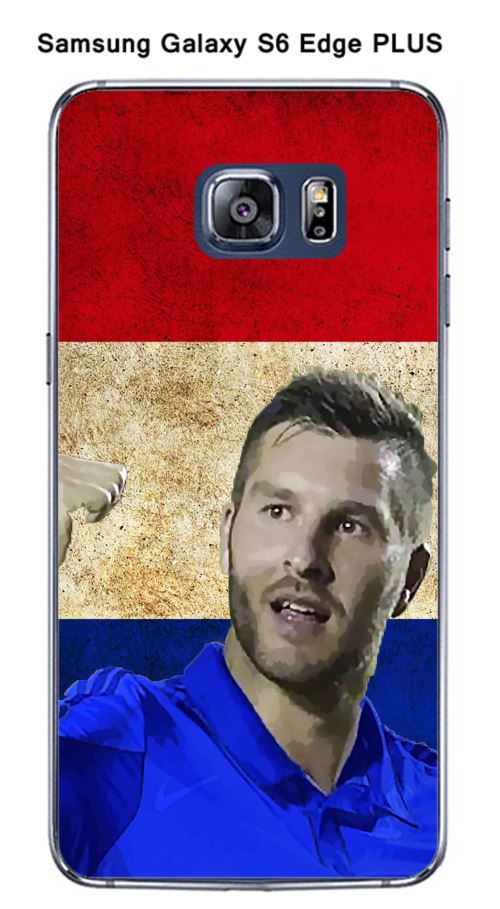 Coque Samsung Galaxy S6 Edge Plus design Gignac & Drapeaux