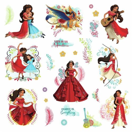 ROOMMATES  stickers muraux Elena ou Avelor vinyle 24 pi&egrave;ces 