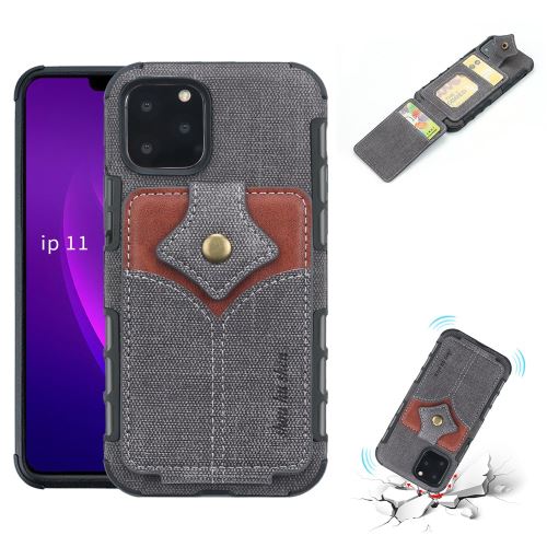 Coque de protection léger antichoc pour Apple iPhone 11 Pro Max 6.5 - Noir