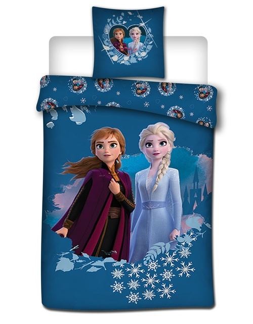 Disney housse de couette Frozen blue 140 x 200 cm
