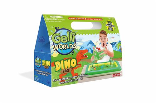 Gelli Worlds -Pack Dinoz -50g - Paquet de 5