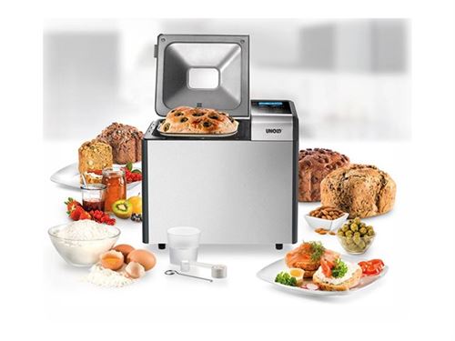 UNOLD 68415 - Machine à pain - 615 Watt - inox/noir