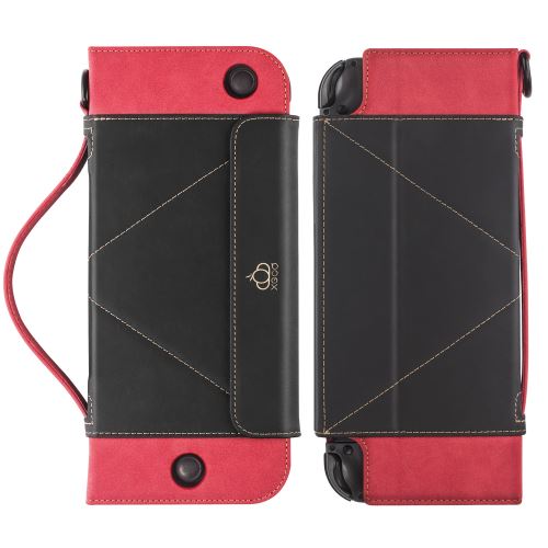 Etui housse de protection pour Nintendo Switch - Noir&rouge
