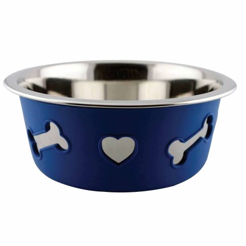 Weatherbeeta - Bol anti-dérapant - Chien (21 cm) (Bleu) - UTWB1329