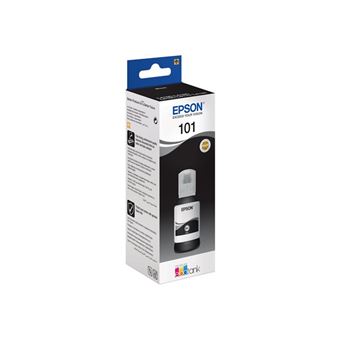 4€90 sur Epson EcoTank 101 - 127 ml - Ultra High Capacity - noir - original  - réservoir d'encre - pour Epson L4260, L4266, L6190, L6260, L6270, L6276,  L6290; EcoTank L14150, L6290 - Cartouche d'encre - Achat & prix