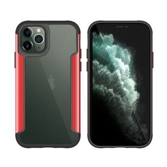 Coque en TPU hybride rouge pour Apple iPhone 11 Pro Max 6 ...