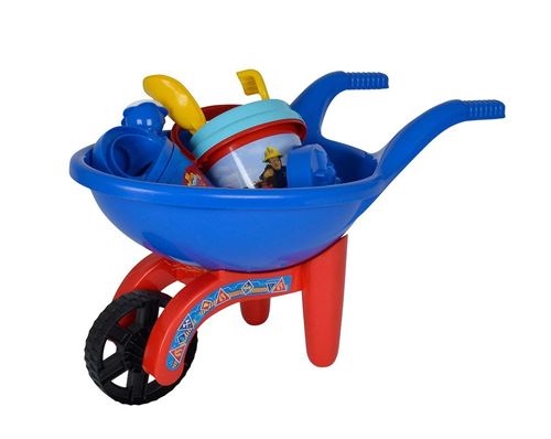 Simba 109256118 Brouette Set Sam Le Pompier 8 Pièces