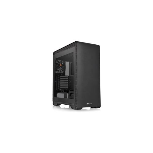 THERMALTAKE Boitier sans alimentation S500 TG - Moyen tour - Format ATX - Noir