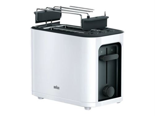 Braun HT 3010 WH Grille-pain Blanc