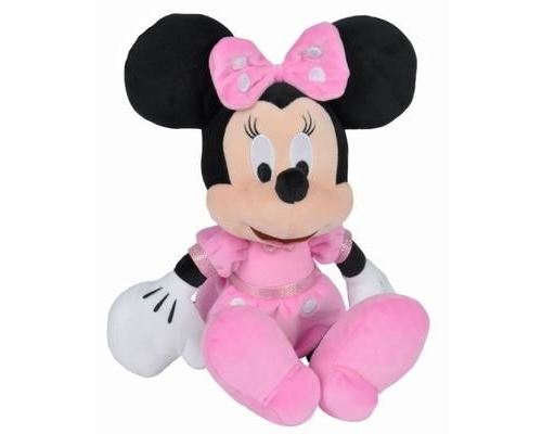 Disney Minnie Mouse - Peluche Minnie - Matériau Softwool 35cm