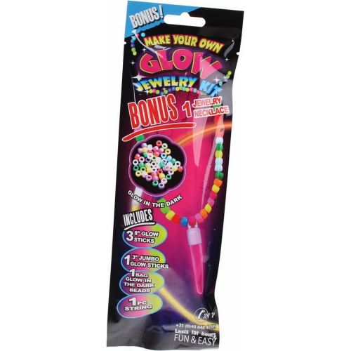 Stick lumineux bracelet fluo bague perle pendentif glow carnaval fête mod 5