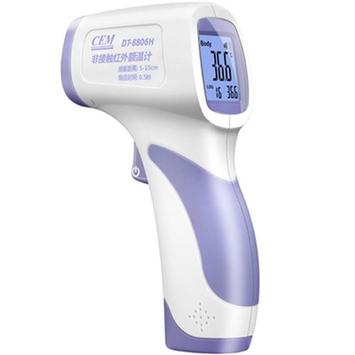 Thermomètre frontal maq9 Sans contact Infrarouge - Multicolore